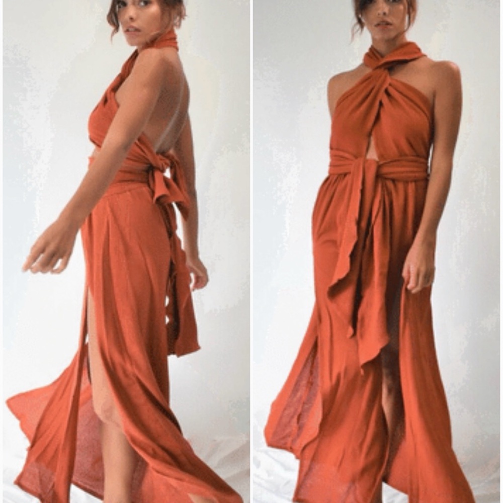 Rubi red MX Mamba Tulum convertible  Maxi Dress/skirt/top One Size many styles